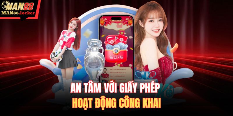 An tâm với giấy phép hoạt động công khai