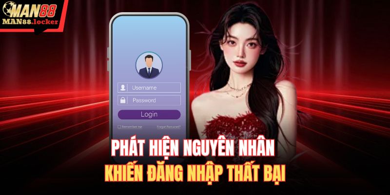 Phát hiện nguyên nhân khiến đăng nhập thất bại